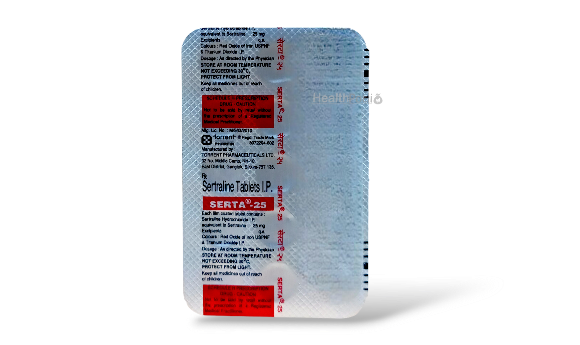 Sertraline 25 mg tabs
